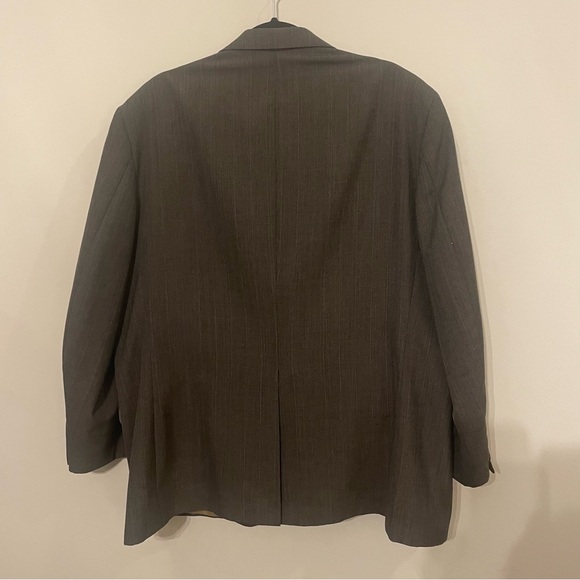 Vintage Garrison Park Men’s 2 Piece Suit Blazer and Pants - Gray Size 46R - Picture 8 of 10